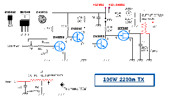 A 100W Transmitter For 2200m